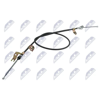 Abbildung von NTY HLR CT 008 Handbremsseil hinten links 1486, 1243 TOYOTA: Aygo, CITROËN: C1 I, PEUGEOT: 107 Schrägheck