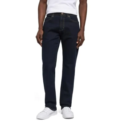 Abbildung von Lee Herren Straight Fit Mvp Jeans, Rinse, 44W / 32L