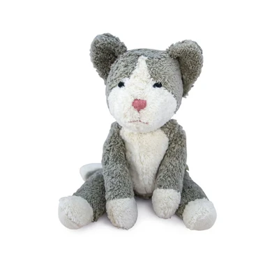 Abbildung von Senger Naturwelt Kuscheltier Schlenker Tierpuppe Katze, super zum Kuscheln GOTS zertifiziert