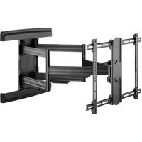 Abbildung von Goobay 49935 TV Wandhalterung Pro FULLMOTION (L) Wide Range 37&quot; bis 70&quot; (94 178 cm), vollbeweglich, schwenkbar/neigbar, 70 Kg, Vesa Standard, Schwarz