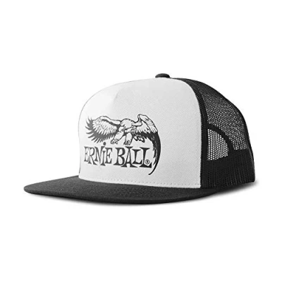 Abbildung von Ernie Ball Black with White Front and Eagle Logo Hat