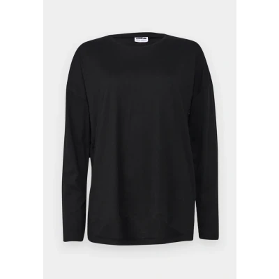 Abbildung von Noisy May Langarm Basic Nmmathilde Langarmshirt, Damen, Größe: Small, Schwarz