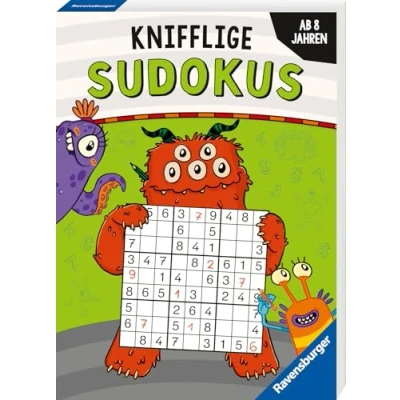 Abbildung von Ravensburger Knifflige Sudokus Rätselblock ab 8 Jahre