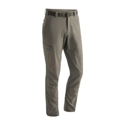Abbildung von Maier Sports Torid Slim, Herren Wanderhose, Wasserabweisende Outdoorhose für Trekking und Hiking, Enganliegender Schnitt, PFC frei, mSTRETCH pro 4 &amp; Dryprotec, Braun, 60 (W44/L33)