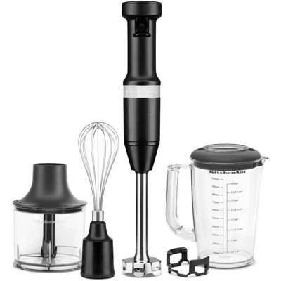 Abbildung von KitchenAid Stabmixer Mit Zubehör 5khbv83 Matte Black