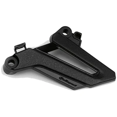 Abbildung von POLISPORT 8486800001 Kettenradschutz aus leichtem Kunststoff mit hoher Haltbarkeit und Widerstandsfähigkeit compatible con motocicletas HONDA in farbe Schwarz