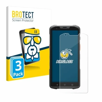 Abbildung von BROTECT Schutzglas für Sunmi L2s Pro (3 Stück) Schutzfolie Panzer Folie Glas [Extrem Kratzfest 9H, Anti Fingerprint, Ultra Transparent]