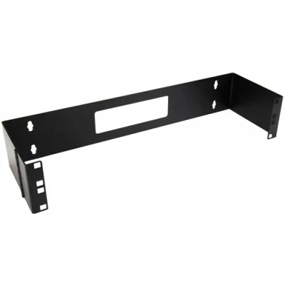 Abbildung von StarTech.com Patchpanel Wandmontage Wandhalterung Patch Halter zur 15,2 cm tief 19 Zoll Schwenk Rack für flache Netzwerk Geräte 10 kg (WALLMOUNTH2)