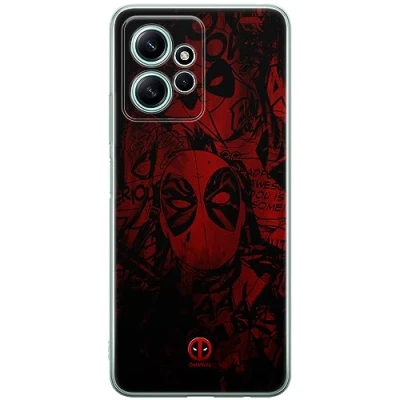 Abbildung von ERT GROUP Handyhülle für Xiaomi REDMI Note 12 4G Original und offiziell Lizenziertes Marvel Muster Deadpool 001 optimal an die Form des Handy angepasst, hülle aus TPU