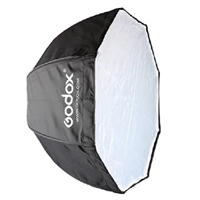 Abbildung von Godox 80cm / 31.5in Octagon Softbox Umbrella Brolly Reflektor für Blitzgerät