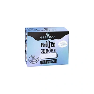Abbildung von Essence, Flüssigkeit und Acrylpulver für Maniküre Pediküre (Melted chrome 5) 1 Stück