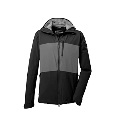 Abbildung von Killtec Herren Funktionsjacke/Outdoorjacke mit Kapuze und Unterarmventilation KOS 31 MN JCKT; schwarz, S, 39227 000