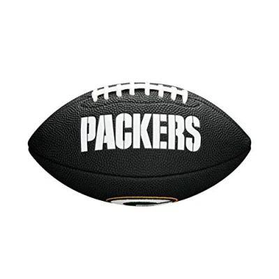 Abbildung von Wilson Unisex Youth MINI NFL TEAM SOFT TOUCH FB BL GB American Football, Black