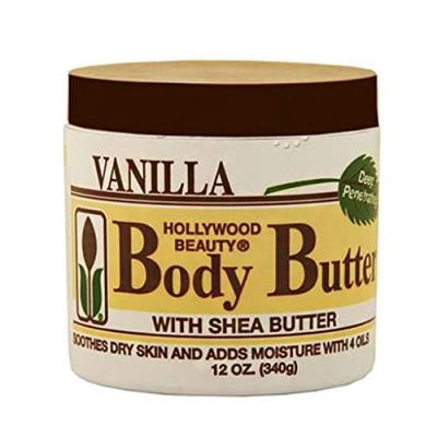 Abbildung von Hollywood Beauty Body Butter with Shea and Vitamin E, 12 Ounce by