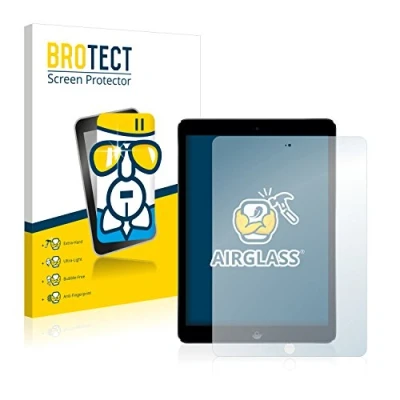 Abbildung von BROTECT Schutzglas für Apple iPad Air 2013 Schutzfolie Panzer Folie Glas [Extrem Kratzfest 9H, Anti Fingerprint, Ultra Transparent]