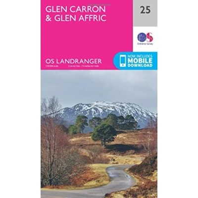Abbildung von Glen Carron &amp; Affric (OS Landranger Map, Band 25)