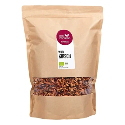 Abbildung von teeverliebt Loser Früchtetee Wildkirsch 1000 g I lose wild fruchtig frisch Tee Mischung maus kontrolliert biologischem Anbau Bio 1 kg