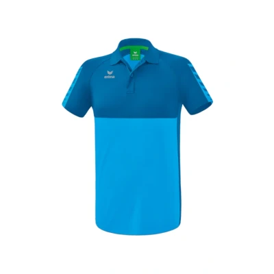 Abbildung von Erima Herren Six Wings Sport Polohemd, curacao, 3XL
