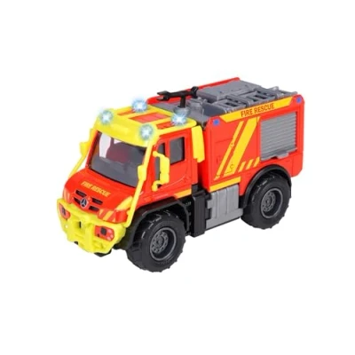 Abbildung von majORETTE Spielzeug Feuerwehr Unimog U530 Fire Truck, mit Licht und Sound