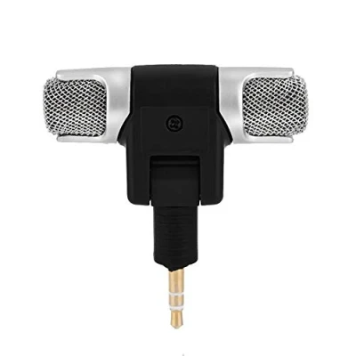 Abbildung von Stereo Mikrofon, externes 3,5 mm, vergoldet, Stecker für PC, Laptop, MD, Kamera, TV, Video, Heim Audio