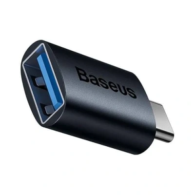 Abbildung von Baseus Autoladegerät USB 2 Ports + A auf C Kabel Schnellladegerät KFZ Ladegerät Geeignet für Samsung Galaxy, Oppo, Huawei Zigarettenanzünder Schwarz CCALL DS01
