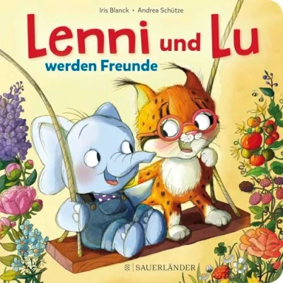 Abbildung von Lenni und Lu werden Freunde: Niedliche Freundschaftsgeschichte zum gemeinsamen Vorlesen für Kinder ab 2 Jahren