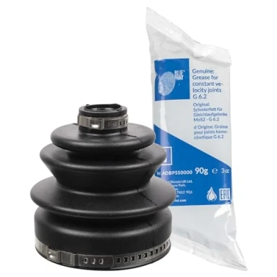 Abbildung von BLUE PRINT ADH28160 Achsmanschette radseitig, Vorderachse Gummi HYUNDAI: Santa Fe I, Matrix, Trajet, HONDA: CIVIC V Hatchback, 5 Stufenheck