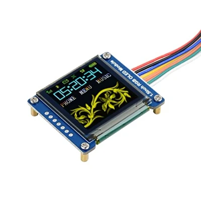 Abbildung von Waveshare 1.5inch RGB OLED Display Module 128x128 Pixels 16 bit High Color SPI Interface with Embedded Controller