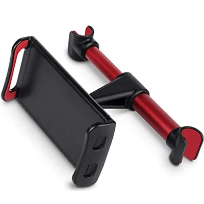 Abbildung von Auto Kopfstützen Halterung, 360 Grad drehbar, Verstellbarer Autositz, Tablet Universal Ständer für Smartphones und Tablets von 10,2 bis 27,9 cm