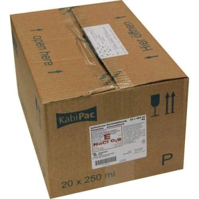 Abbildung von Kochsalzlösung 0,9% Plastikflasche Fresenius 20X250 ml