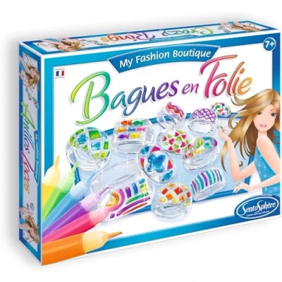 Abbildung von Kreativ Kit: Ringe zum Dekorieren: 12 Fingerringe aus Plexiglas bemalen und neubemalen