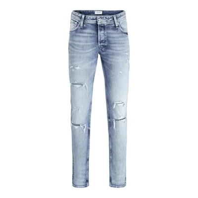 Abbildung von Jack &amp; Jones Jjiglenn Jjoriginal CB 152 Jeans Slim Fit, Herren, Größe: 32x34, Blue denim