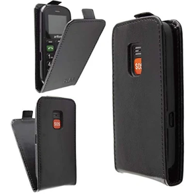 Abbildung von caseroxx Flip Cover für Artfone CS181, Tasche (Flip in schwarz)