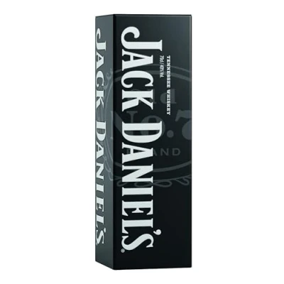 Abbildung von Jack Daniel&#039;s Old No.7 Tennessee Whiskey Limitierte Metall Geschenkpackung Karamell, Vanille und Noten von Eichenholz 0.7L/40%Vol.