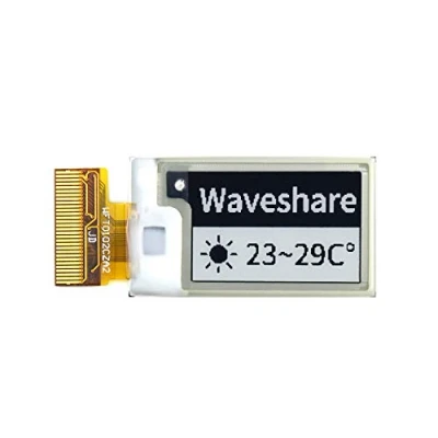 Abbildung von Waveshare 1.02inch E Ink Raw Display Panel 128x80 Resolution Black/White Dual Color SPI Interface Without PCB Supports Partial Refresh