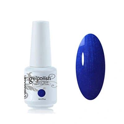 Abbildung von Vishine Gel Nagellack Soak Off UV LED Nagel Gellack für Nail Art Salon DIY zu Hause Starter Maniküre 8ml #763
