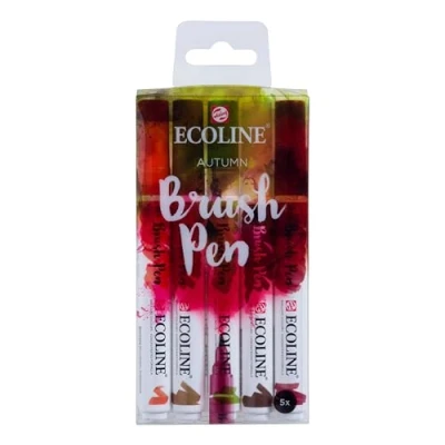 Abbildung von Ecoline Set mit 5 Brush Pens Herbst