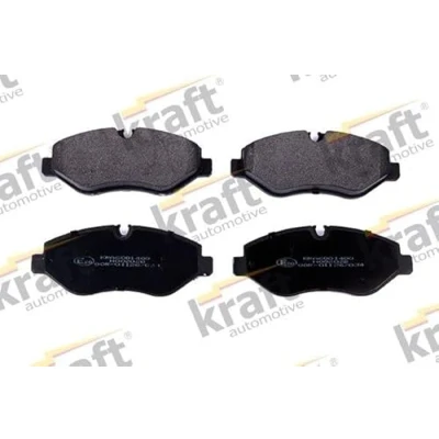 Abbildung von KRAFT 6001400 Bremsbelagsatz Vorderachse MERCEDES BENZ: Sprinter 3.5 T Kastenwagen, Viano, Vito Bus, VOLKSWAGEN: Crafter 30 50 Kastenwagen