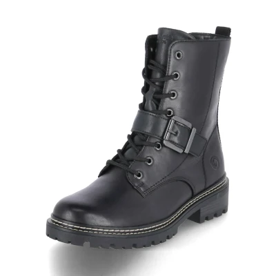 Abbildung von Remonte Damen D0B78 Mode Stiefel, Schwarz/Schwarz / 01, 38 EU