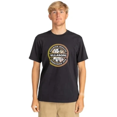 Abbildung von Billabong Rotor FILL Tshirt print, Herren, Größe: Medium, Blk