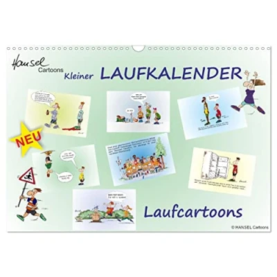 Abbildung von HANSELs kleiner Laufkalender (Wandkalender 2025 DIN A3 quer), CALVENDO Monatskalender