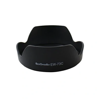 Abbildung von BestOfferBuy EW 73C Gegenlichtblende für Canon EF S 10 18mm f/4.5 5.6 is STM Linsen