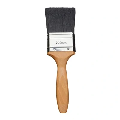Abbildung von Fit For The Job 63mm Profi Pinsel für glattes Finish Streichen mit Dispersions , Glanz und Satinfarben auf Wänden, Decken, Möbeln, Holz Metall