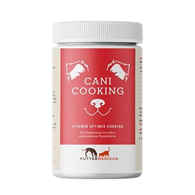 Abbildung von Futtermedicus Optimix Cooking 500 g Ergänzungsfuttermittel für ausgewachsene Hunde Ergänzung selbstgekochtes Hundefutter Mit Allen wichtigen Nährstoffen