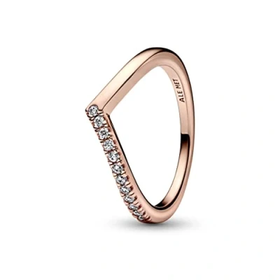 Abbildung von Pandora Fingerring Anillo Timeless 182394C01 50 Deseo mitad
