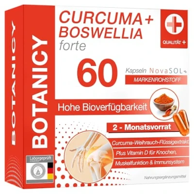 Abbildung von Curcuma+boswellia Forte Kapseln 60 St