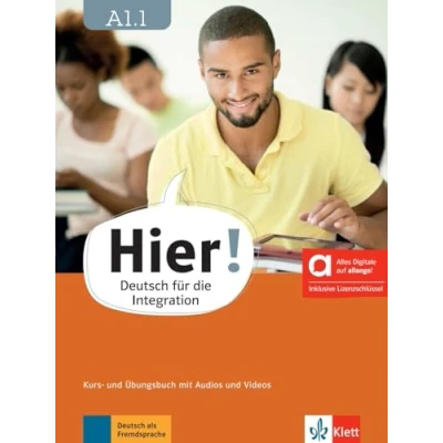 Abbildung von Hier! A1.1 Hybride Ausgabe allango: Deutsch für die Integration. Kurs und Übungsbuch mit Audios Videos inklusive Lizenzschlüssel allango (24 Monate) (Hier!: Integration)