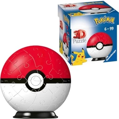 Abbildung von Pokémon Pokéballs 3D Puzzle 54 Teile