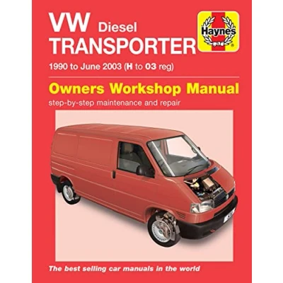 Abbildung von VW T4 Transporter Diesel (90 June 03) Haynes Repair Manual