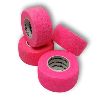 Abbildung von LisaCare Fingerpflaster 2,5cm x 4,5m 4er Set Neonpink 4 St